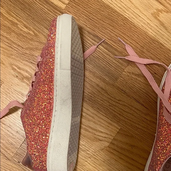 Skechers Pink Glitter Sneakers - Picture 4 of 8